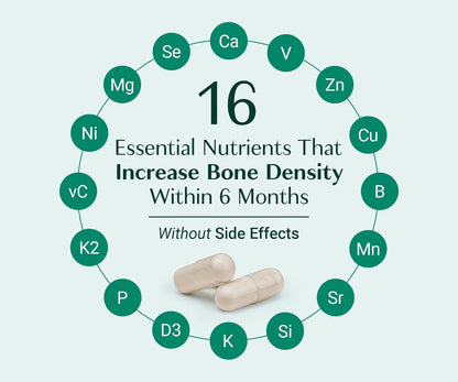 AlgaeCal Bone Builder Pack – Plant-Based Calcium & Strontium for Bone Strength and Density